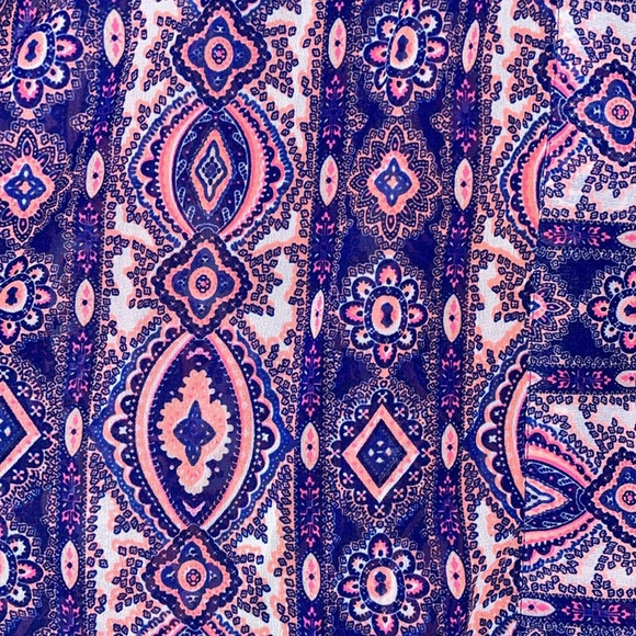 Pink and Purple Aztec Kimono - Picture 3 of 3